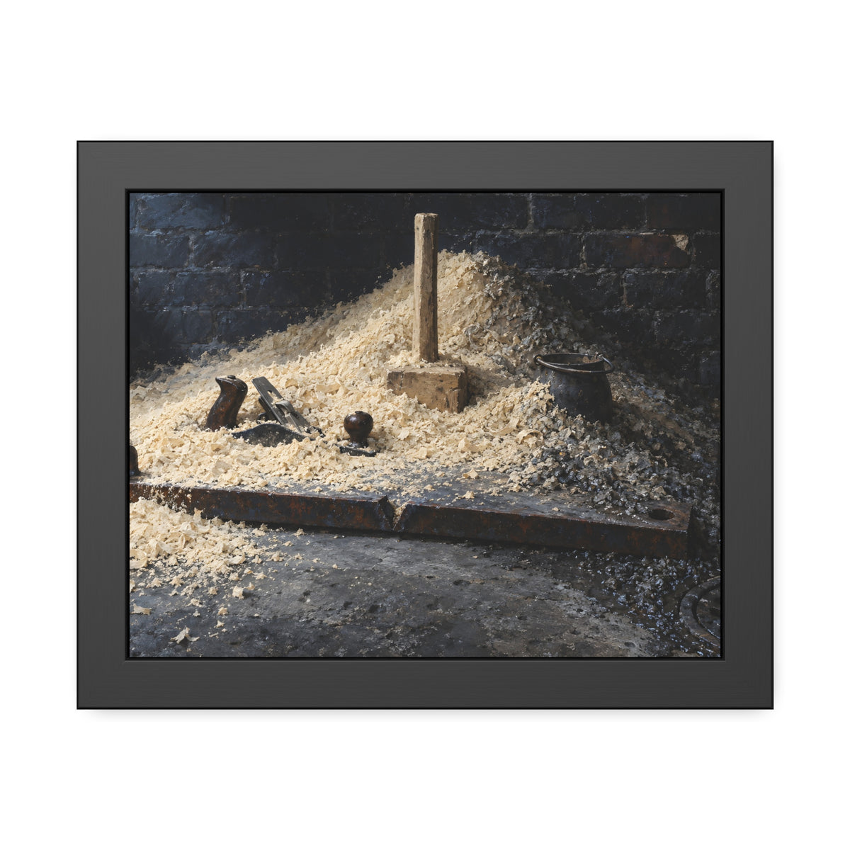 "The Plane Surfaces": A Garabaggio Framed Print