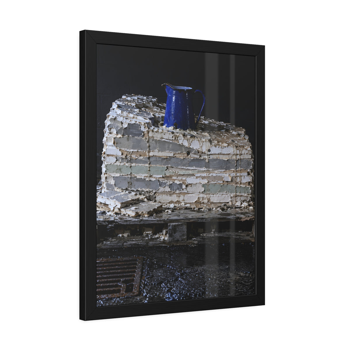 "The Jug to Its Shoulder": A Garabaggio Framed Print