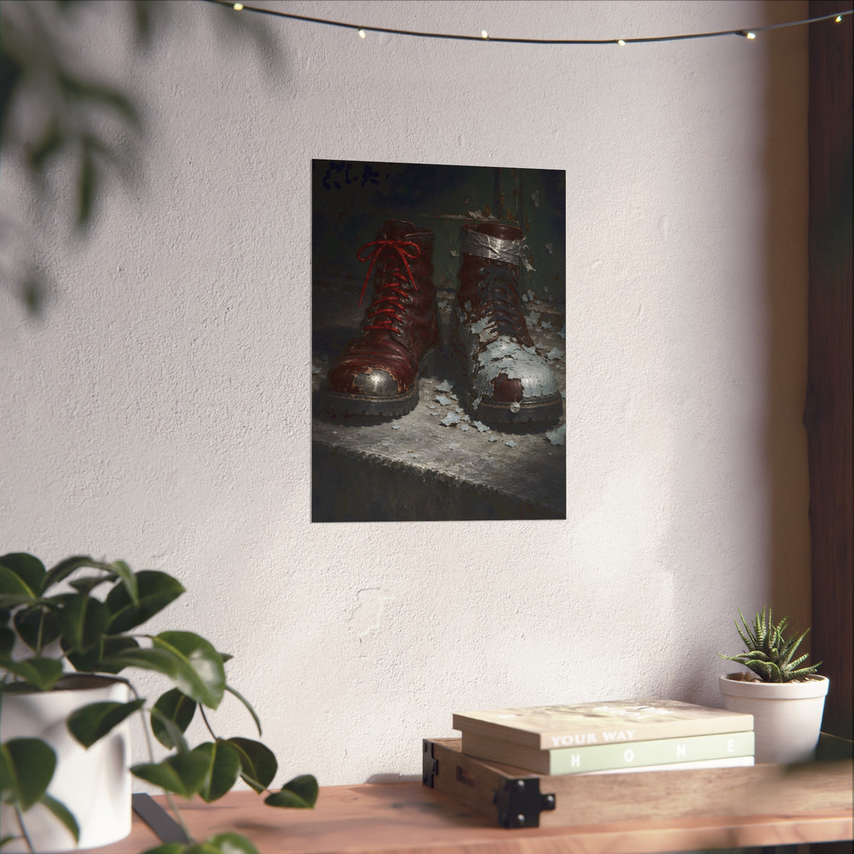 "The Bare Steel Crescent": A Garabaggio Fine Art Print
