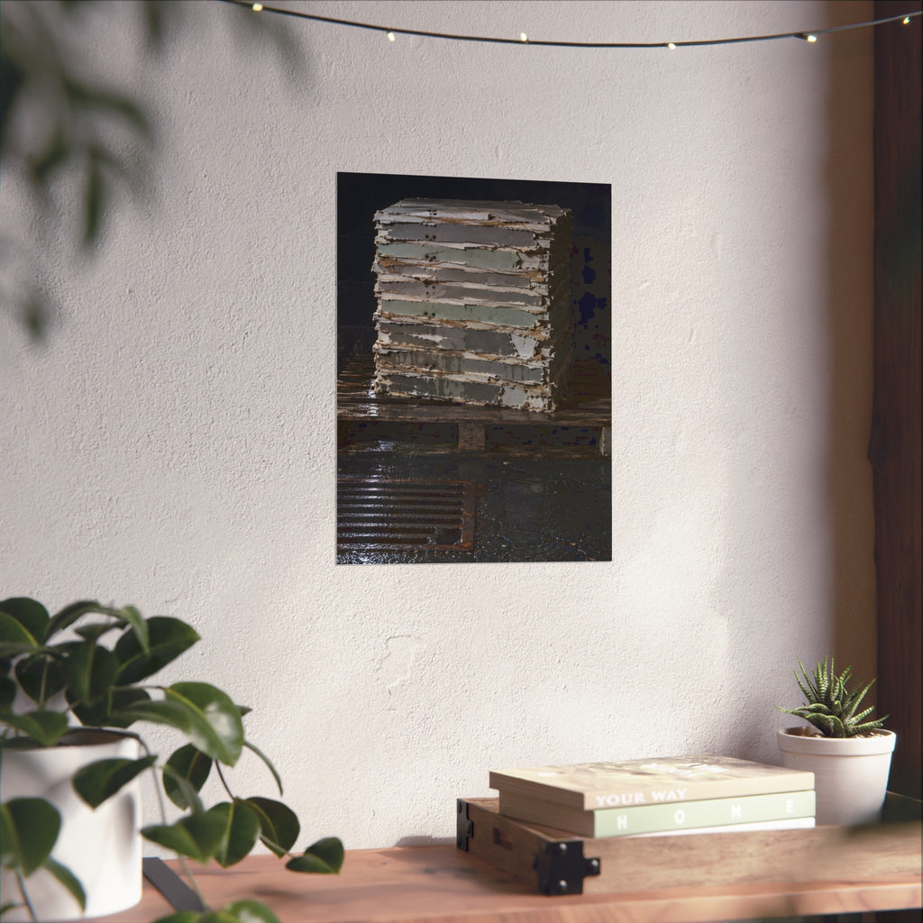 "The Block as Built": A Garabaggio Fine Art Print