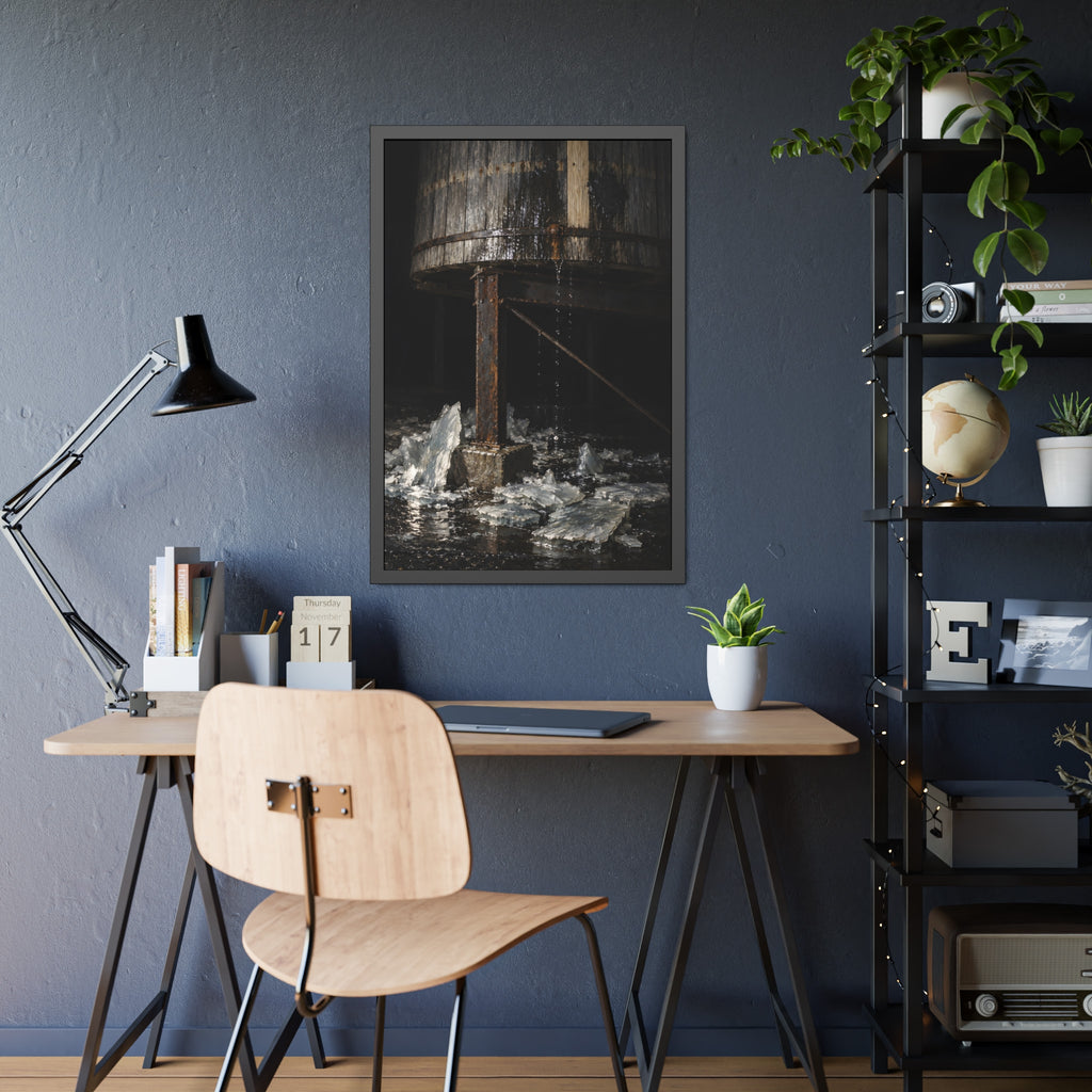 "The Fallen Slabs": A Garabaggio Framed Print
