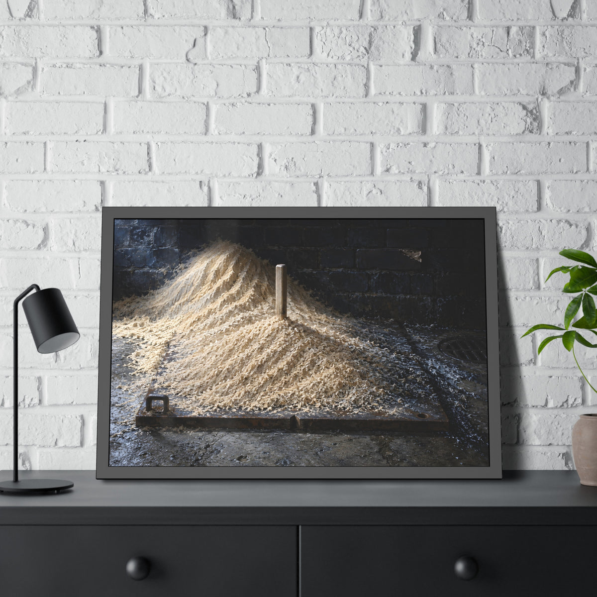"The Combed Crest": A Garabaggio Framed Print