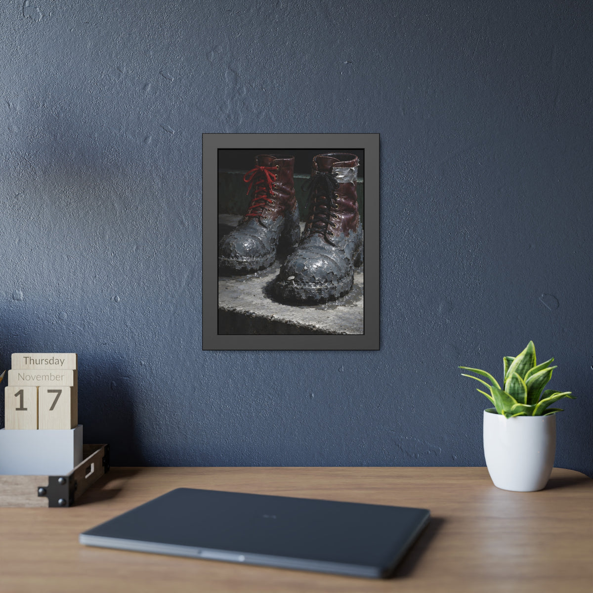 "The Wet Clay": A Garabaggio Framed Print