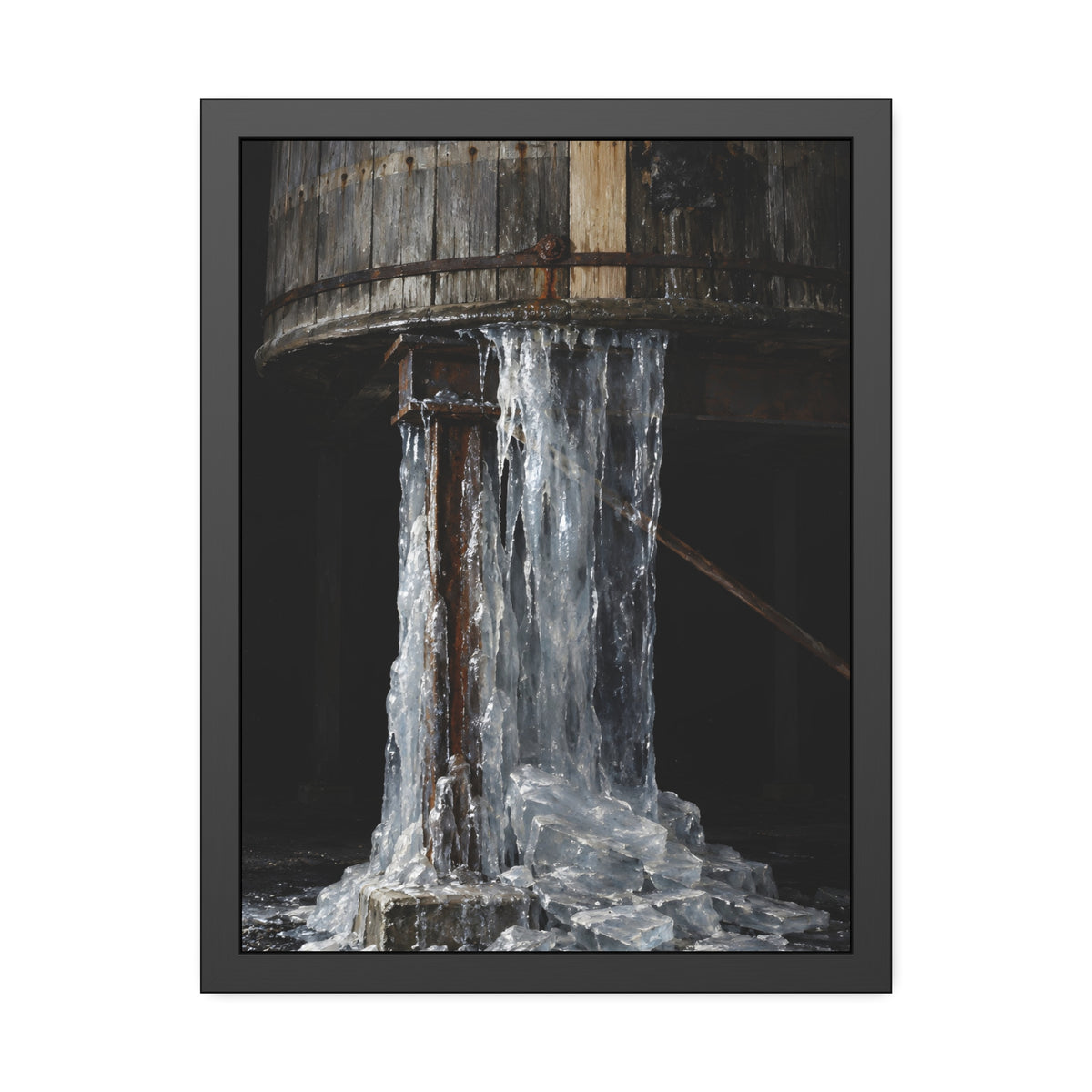 "The Clear Sheet": A Garabaggio Framed Print