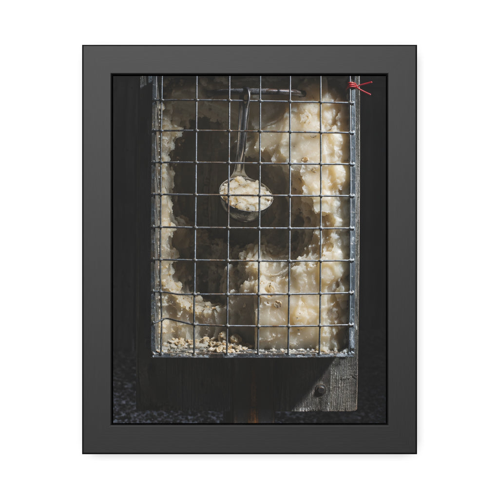 "The Ladle on Its Hook": A Garabaggio Framed Print