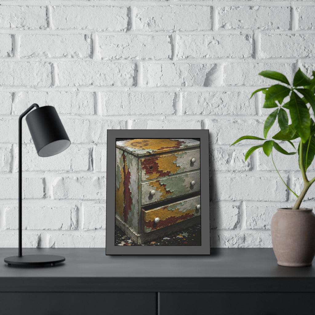 "The Mustard Comes Up": A Garabaggio Framed Print