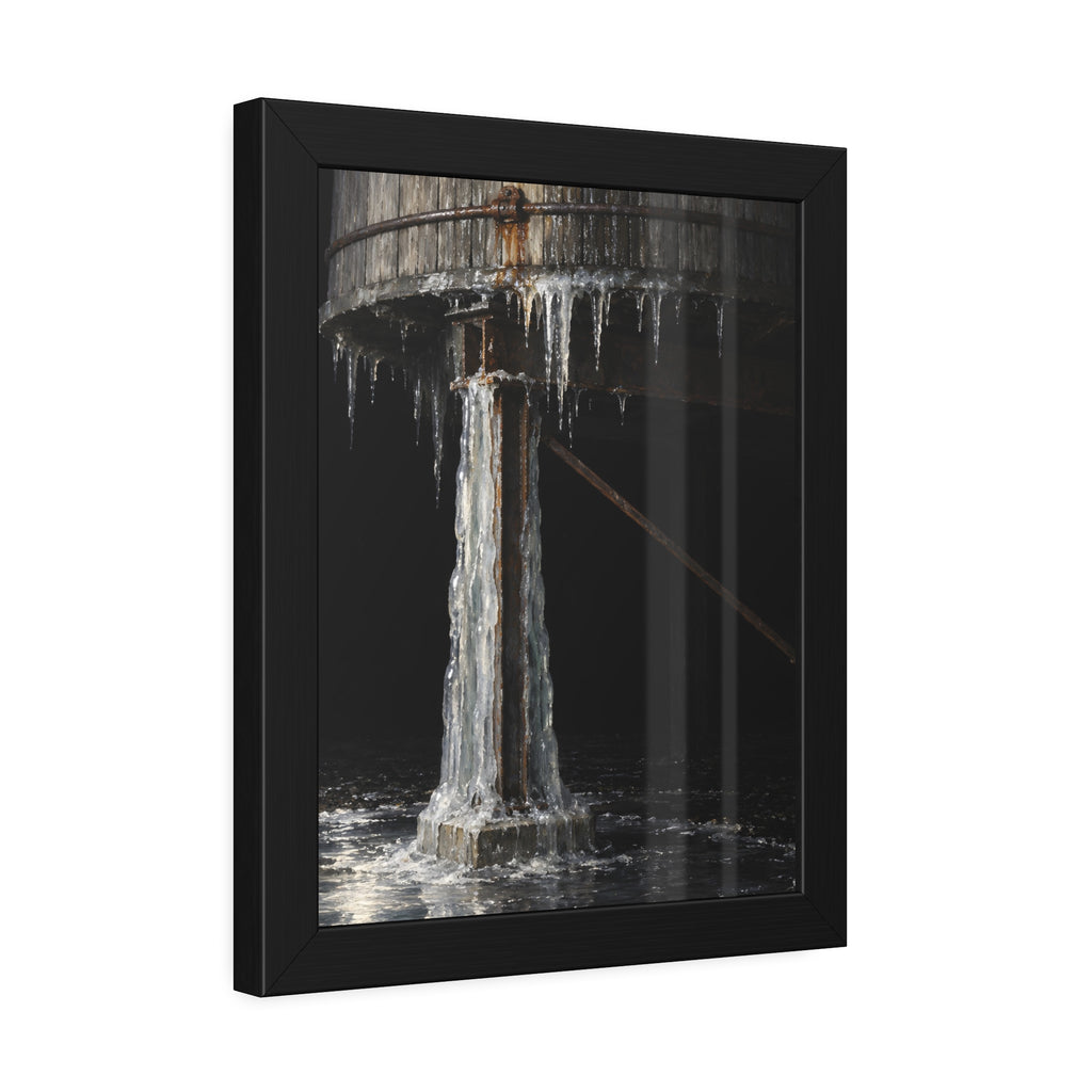 "The Glazed Deck": A Garabaggio Framed Print