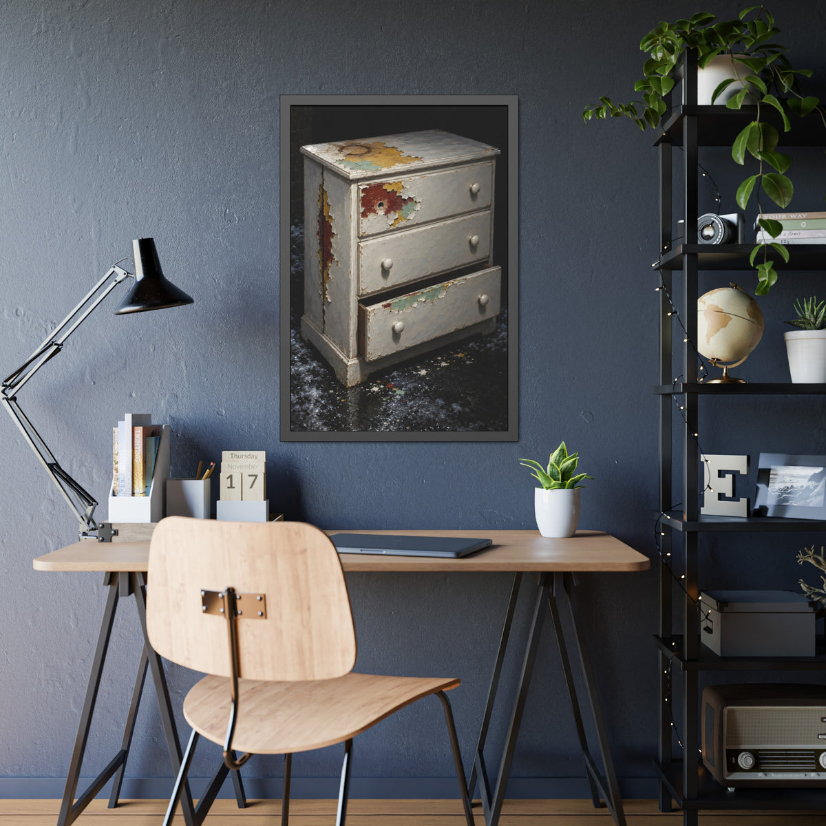 "The Heat Ring Gives Way": A Garabaggio Framed Print