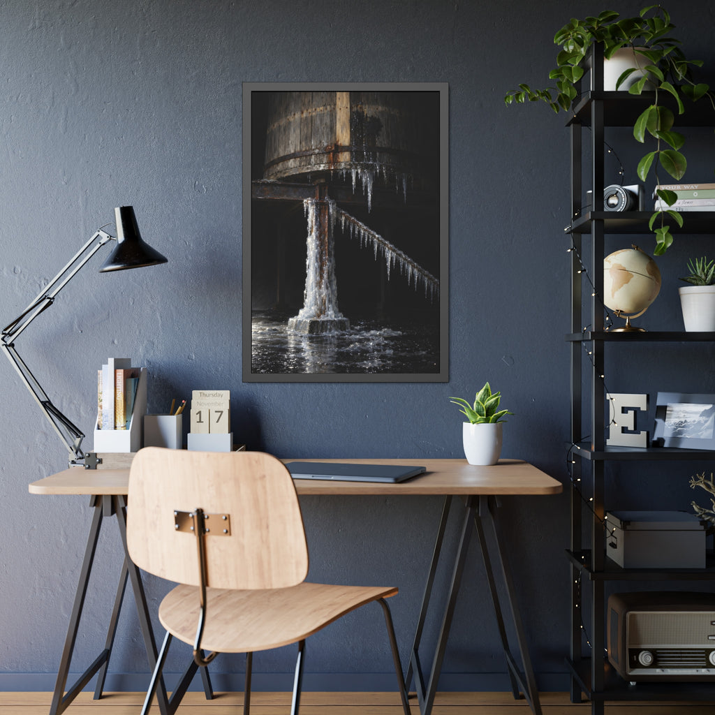 "The Comb on the Rod": A Garabaggio Framed Print