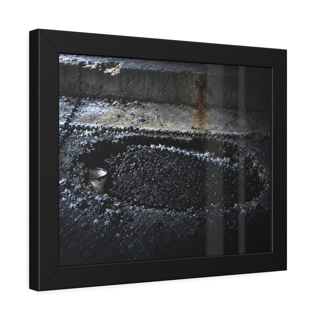 "The Sunk Edge": A Garabaggio Framed Print