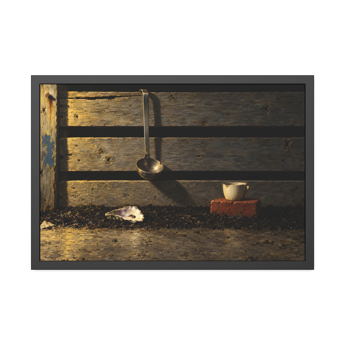 "The Oyster Clear": A Garabaggio Framed Print