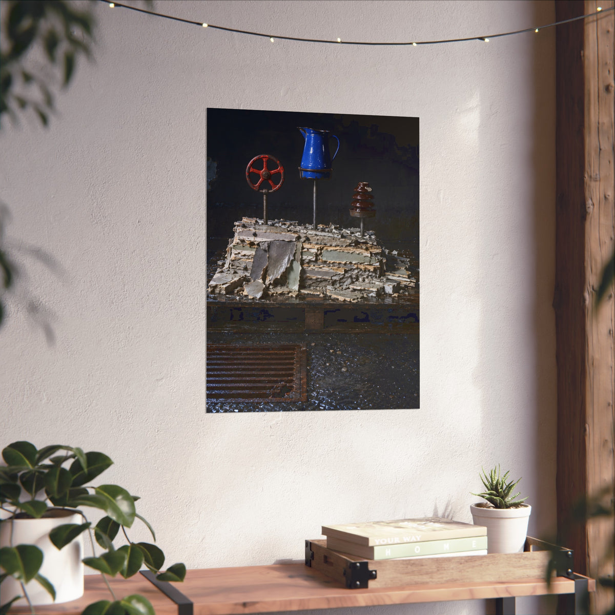 "What the Block Gave Back": A Garabaggio Fine Art Print