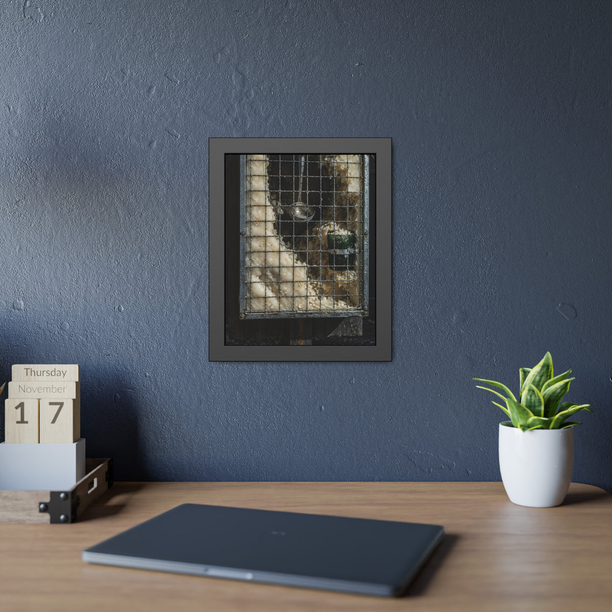 "The Tumbler in Its Ring": A Garabaggio Framed Print