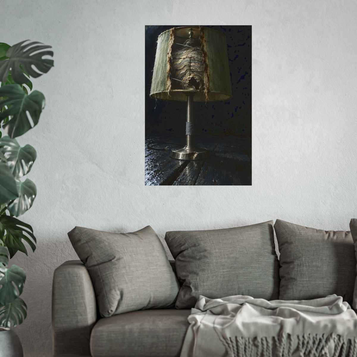 "The Torn Entrance": A Garabaggio Fine Art Print