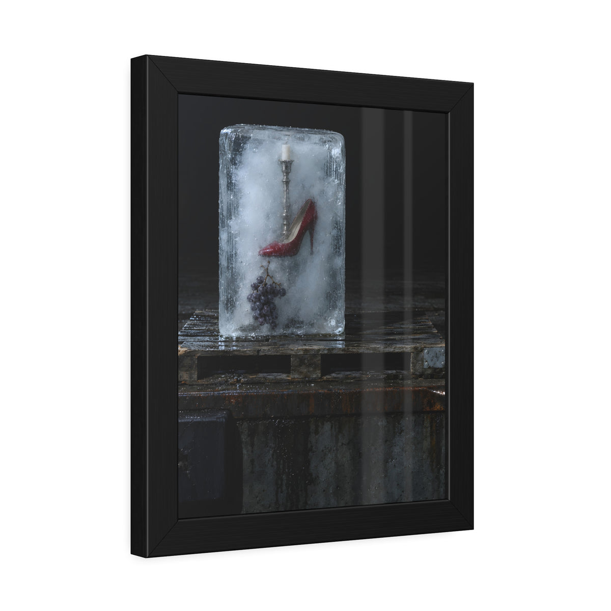 "The Edges Going": A Garabaggio Framed Print