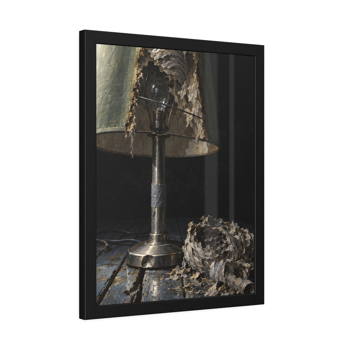 "The Lower Tier on the Boards": A Garabaggio Framed Print