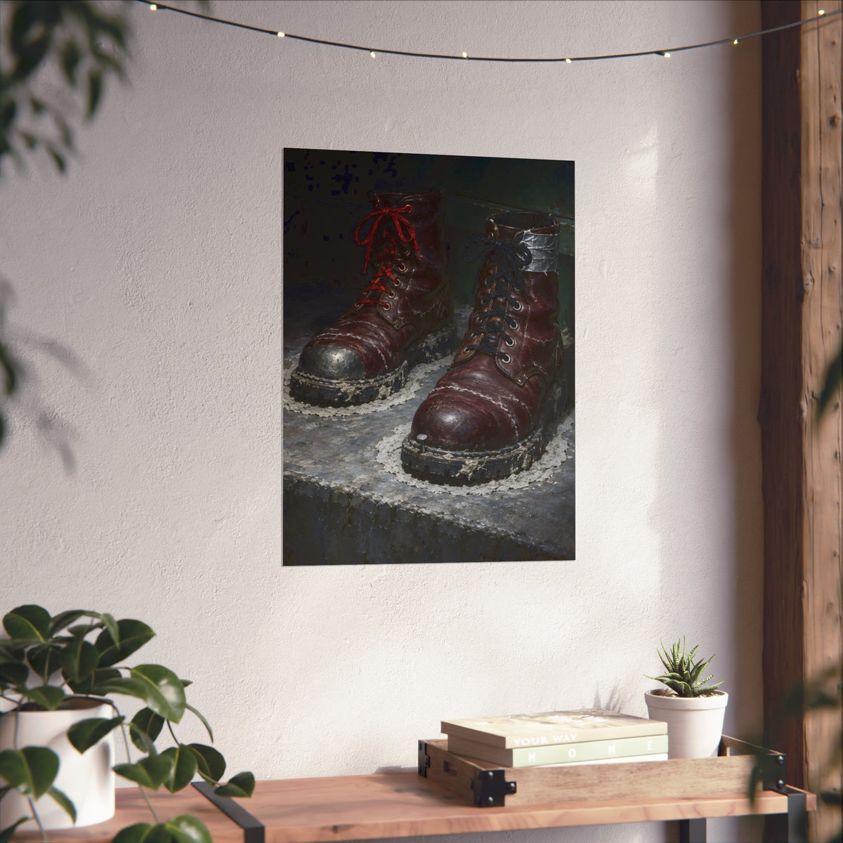 "The Two Pale Rings": A Garabaggio Fine Art Print