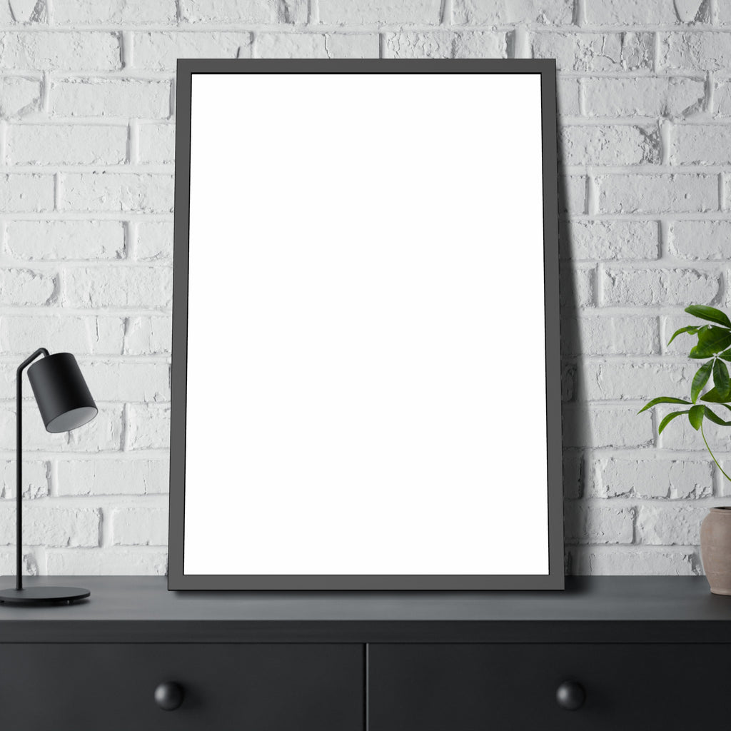 "The Near Leg Cased": A Garabaggio Framed Print