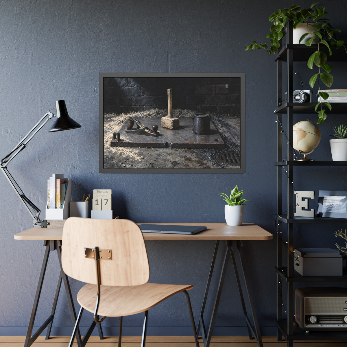 "The Three Returned": A Garabaggio Framed Print