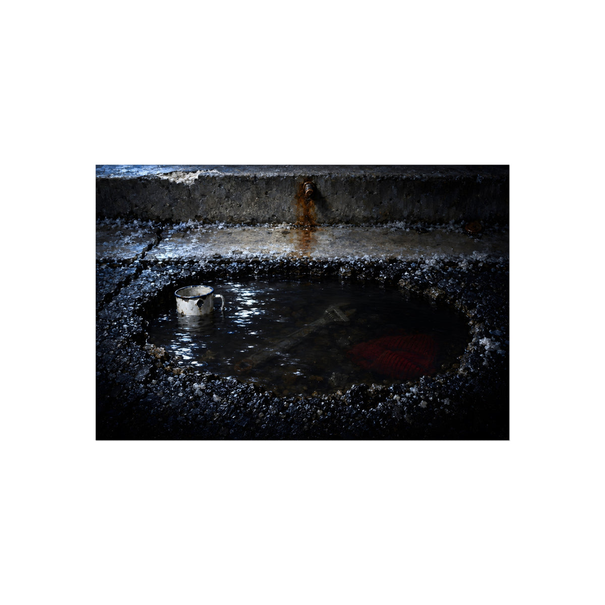 "The Meltwater": A Garabaggio Fine Art Print