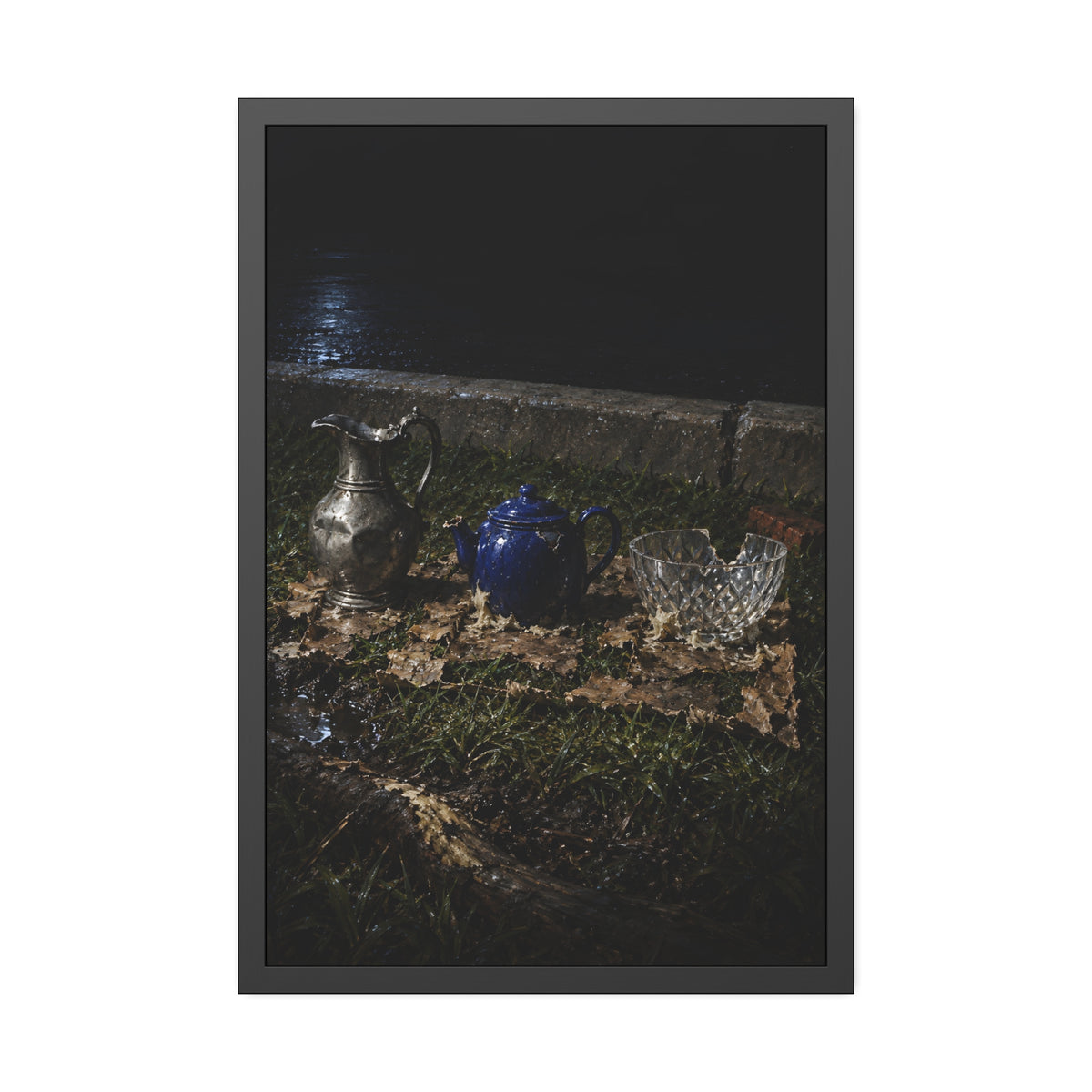"What Nobody Took": A Garabaggio Framed Print