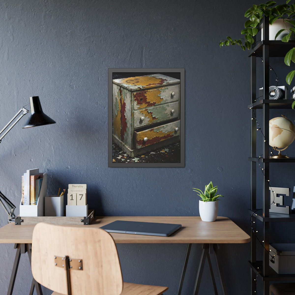 "The Mustard Comes Up": A Garabaggio Framed Print