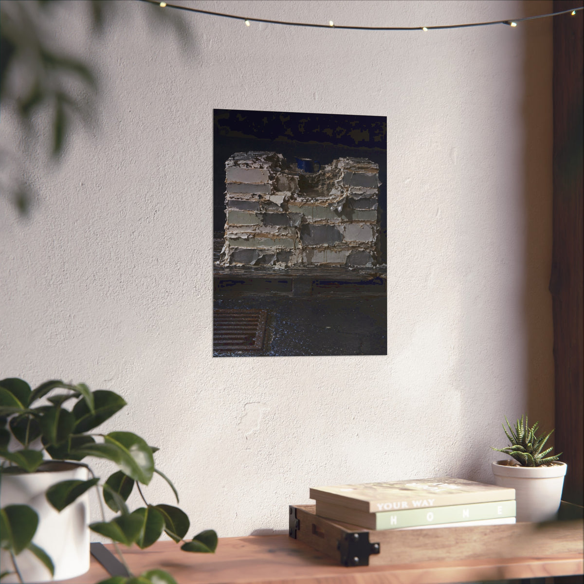 "The Blue Rim": A Garabaggio Fine Art Print