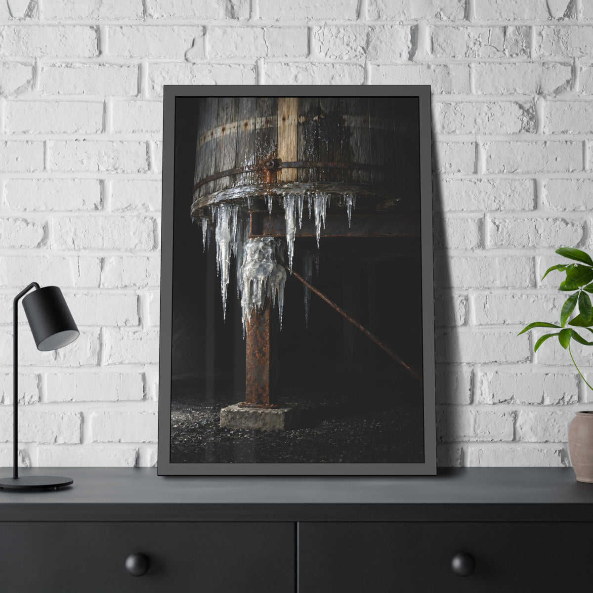 "The Collar at the Leg": A Garabaggio Framed Print