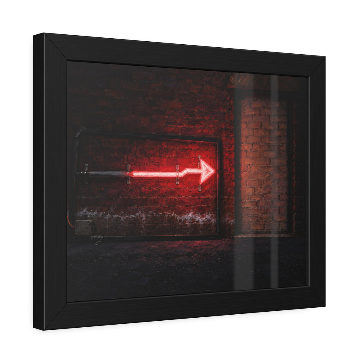 "The Arrow After Winter": A Garabaggio Framed Print