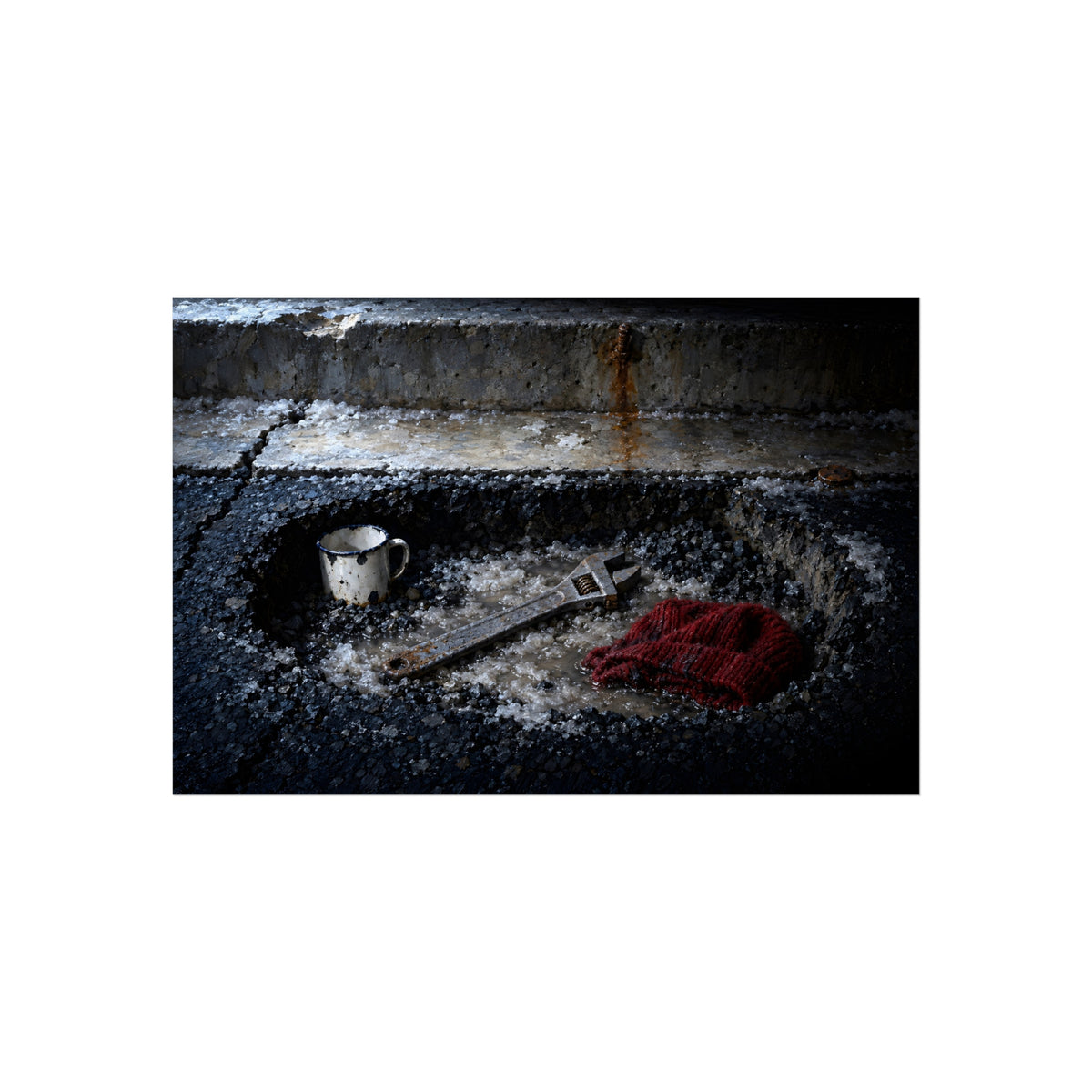 "The Wrench Laid Bare": A Garabaggio Fine Art Print