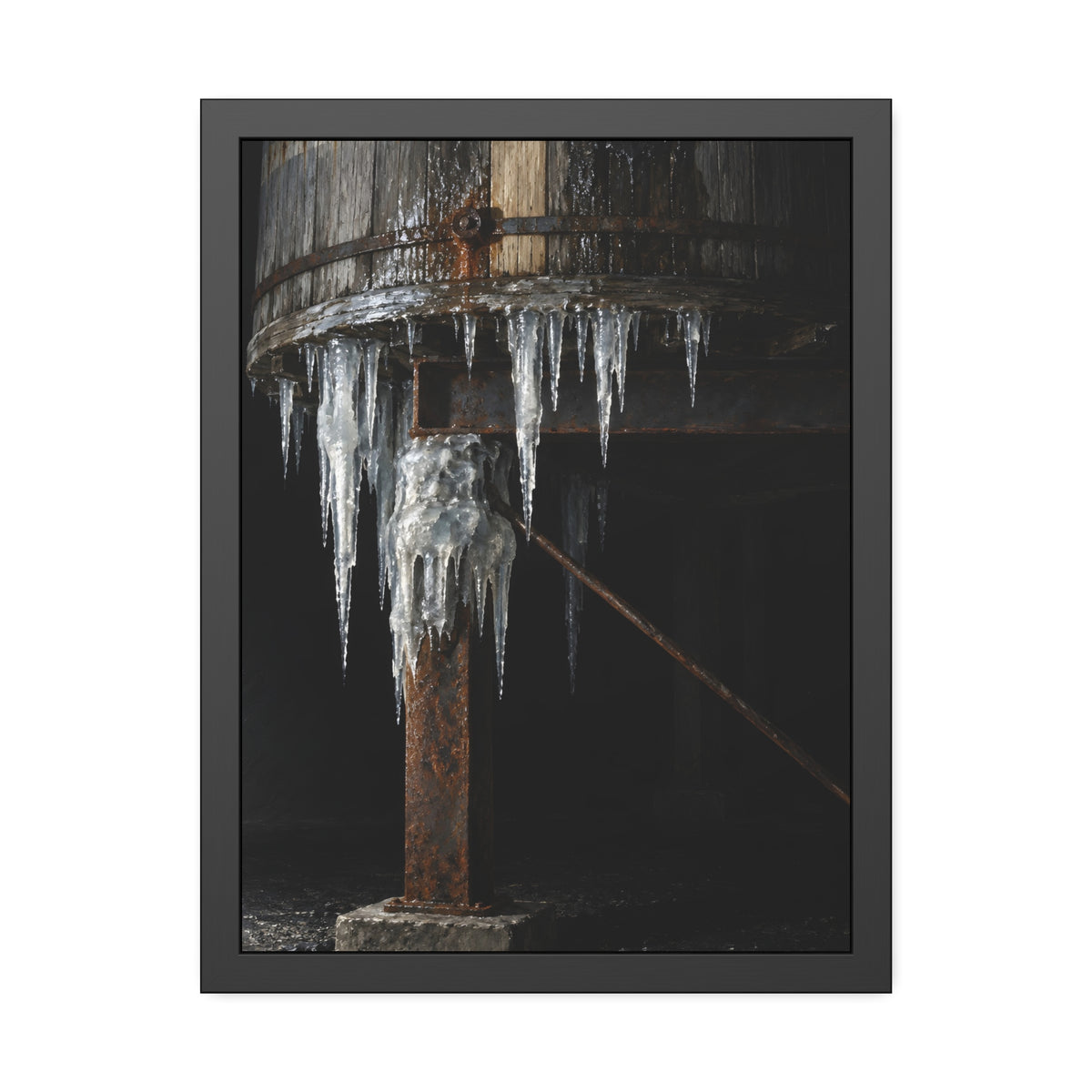 "The Collar at the Leg": A Garabaggio Framed Print