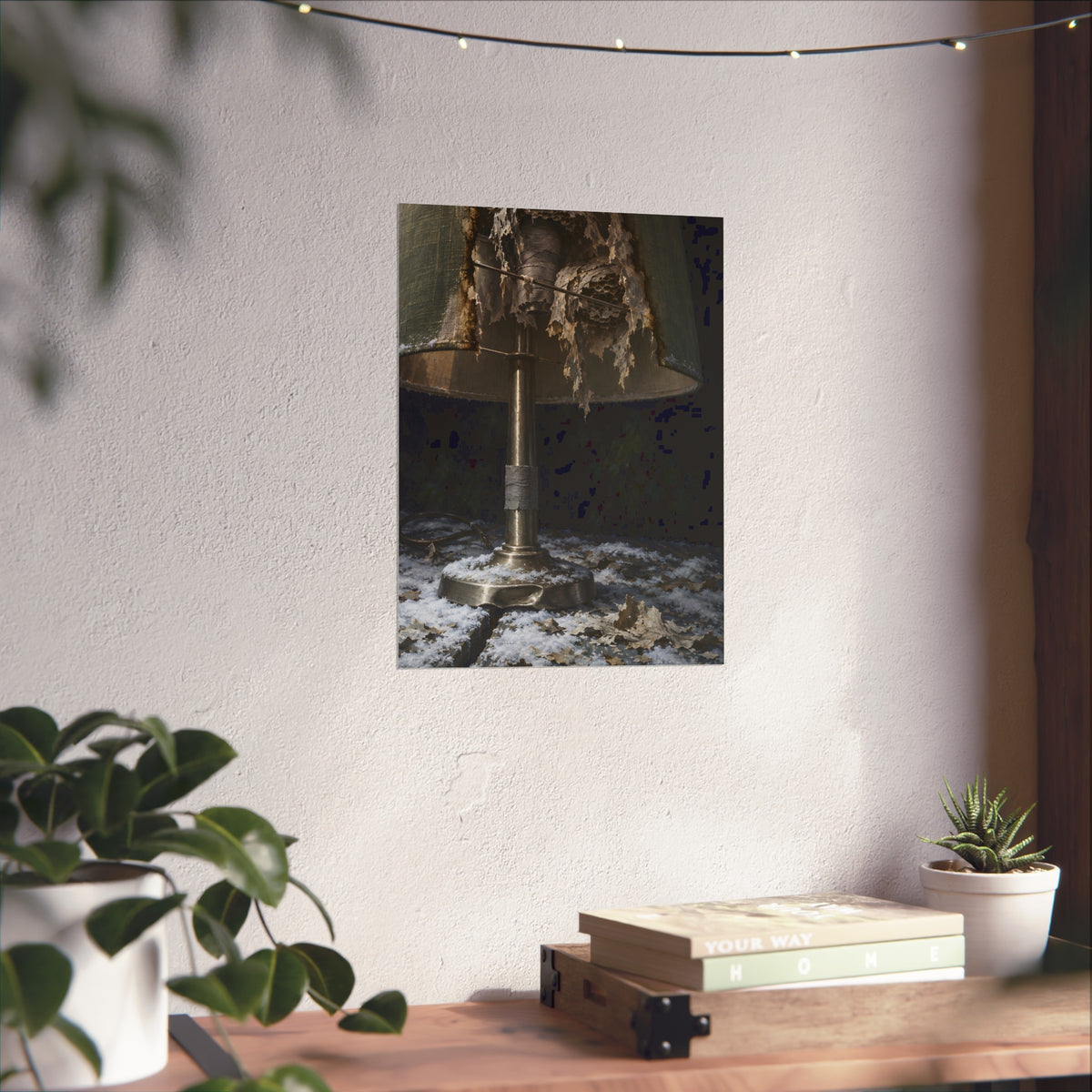 "Snow on the Shade": A Garabaggio Fine Art Print