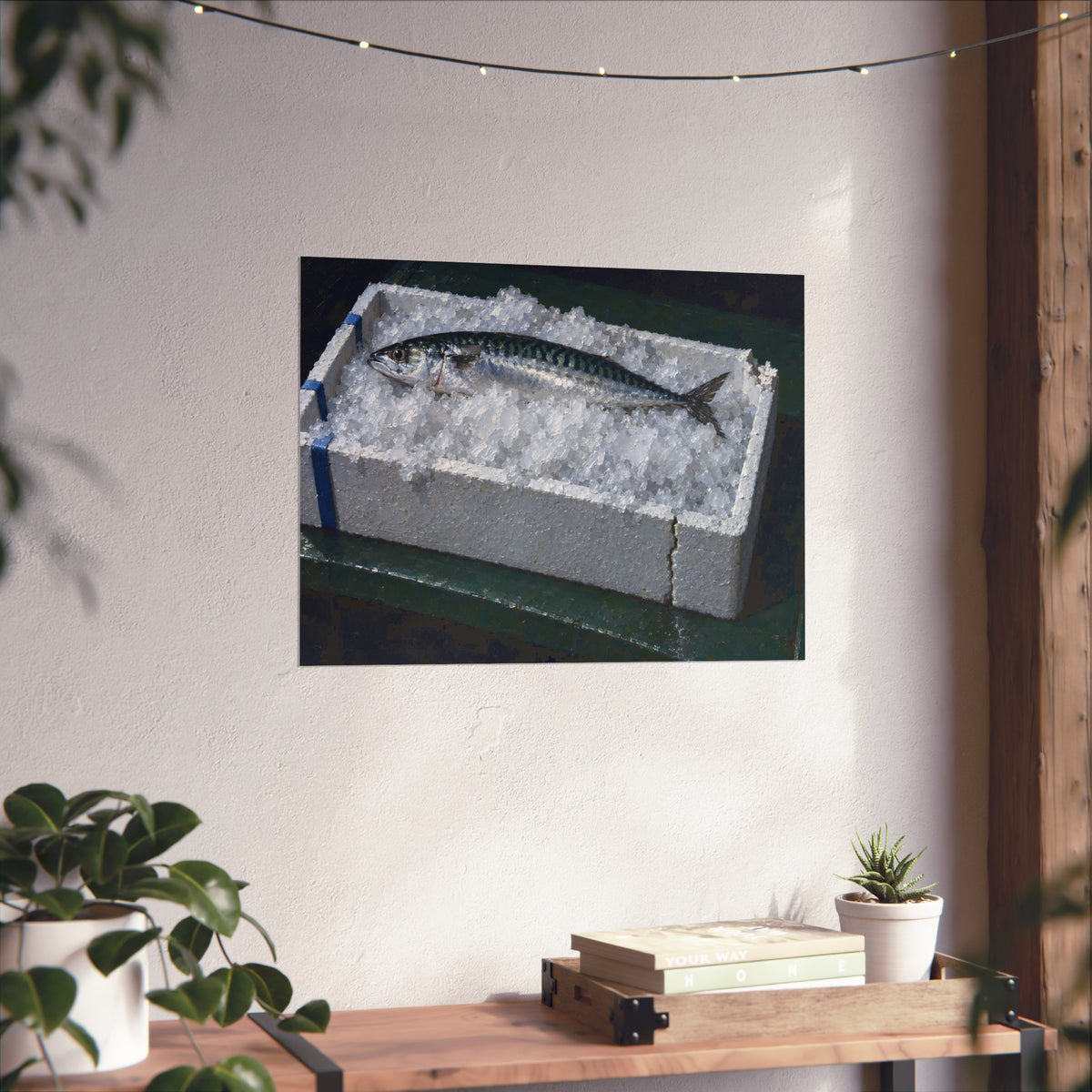 "The Ice Above the Rim": A Garabaggio Fine Art Print
