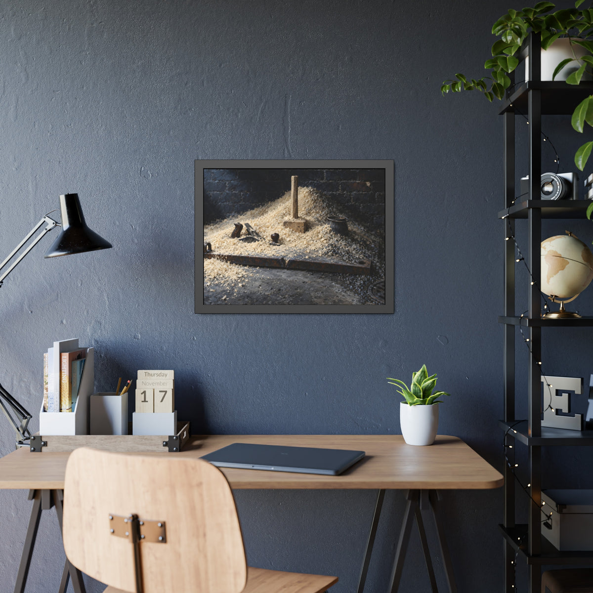 "The Plane Surfaces": A Garabaggio Framed Print