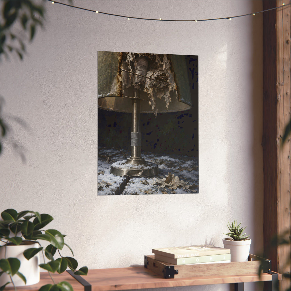 "Snow on the Shade": A Garabaggio Fine Art Print