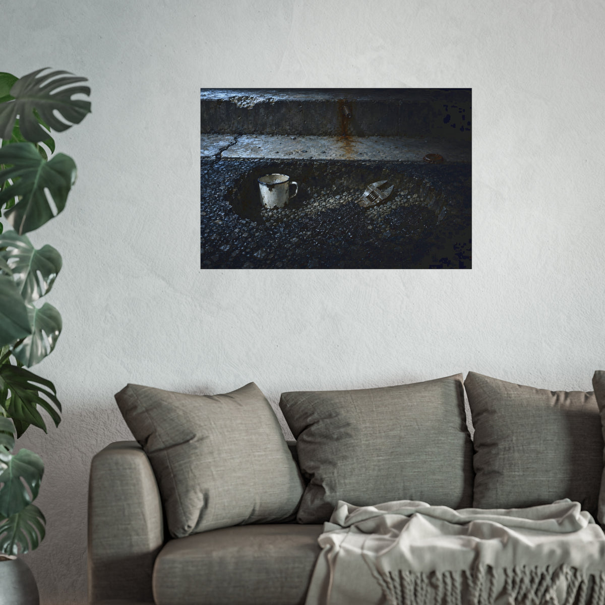 "The Wrench Coming Up": A Garabaggio Fine Art Print