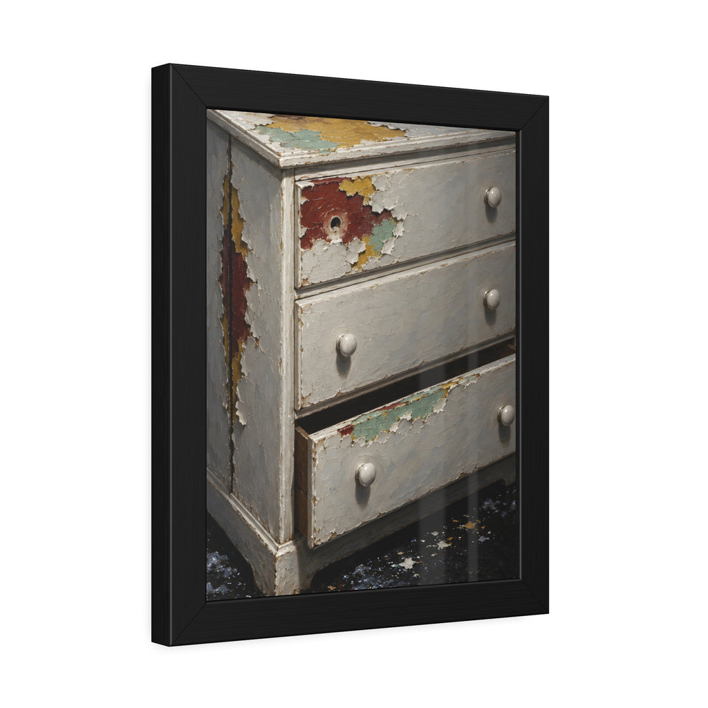"The Heat Ring Gives Way": A Garabaggio Framed Print