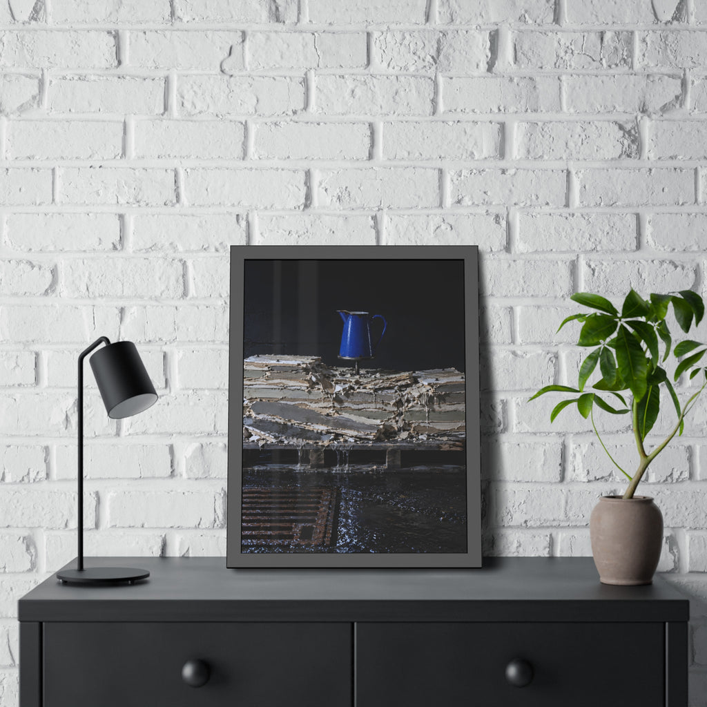 "The Jug Stands Clear": A Garabaggio Framed Print