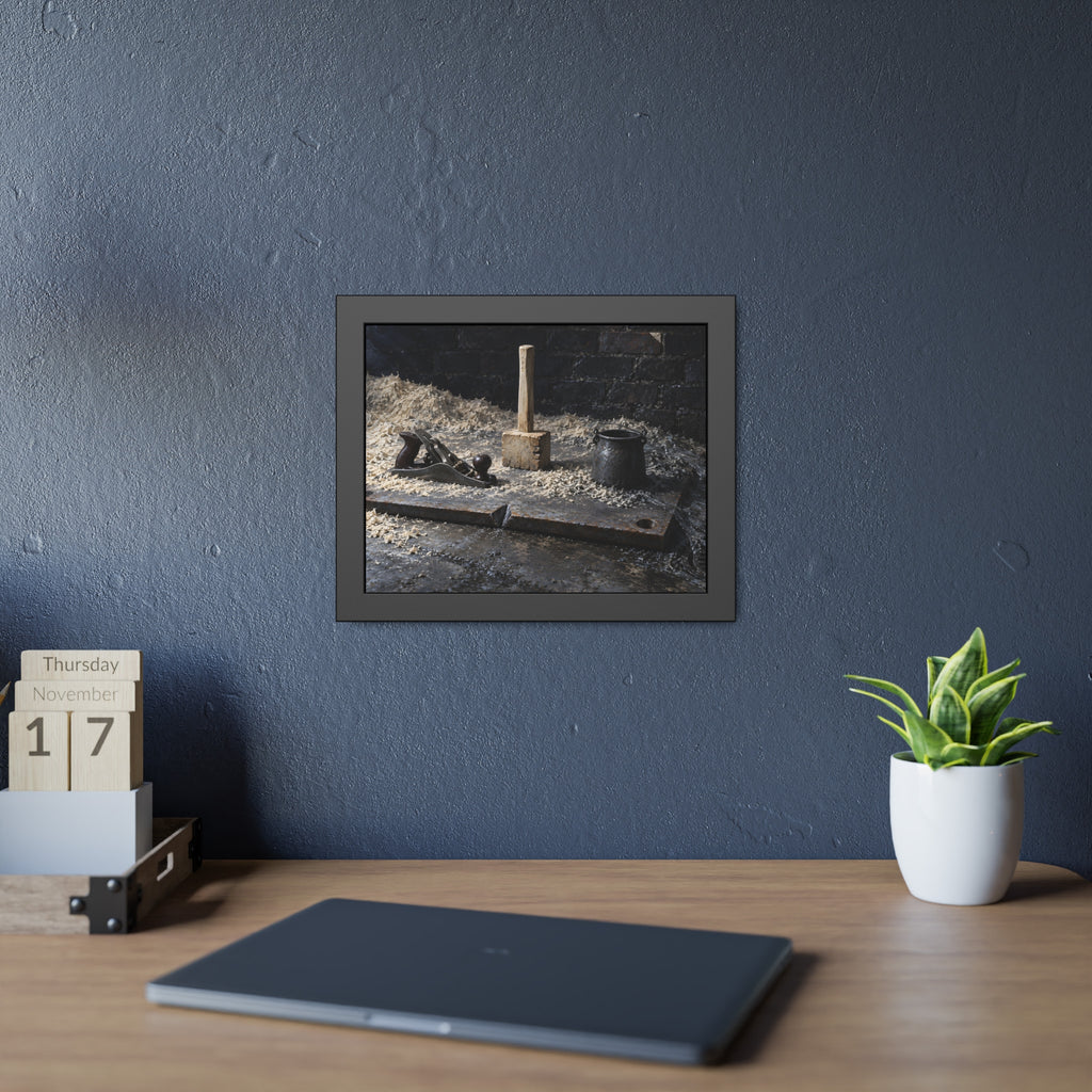 "The Mallet Whole": A Garabaggio Framed Print
