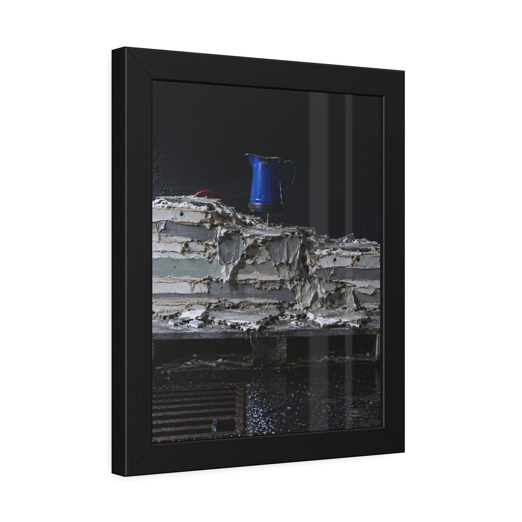 "The Red Arc": A Garabaggio Framed Print