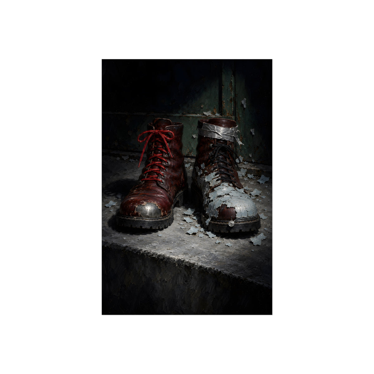"The Bare Steel Crescent": A Garabaggio Fine Art Print