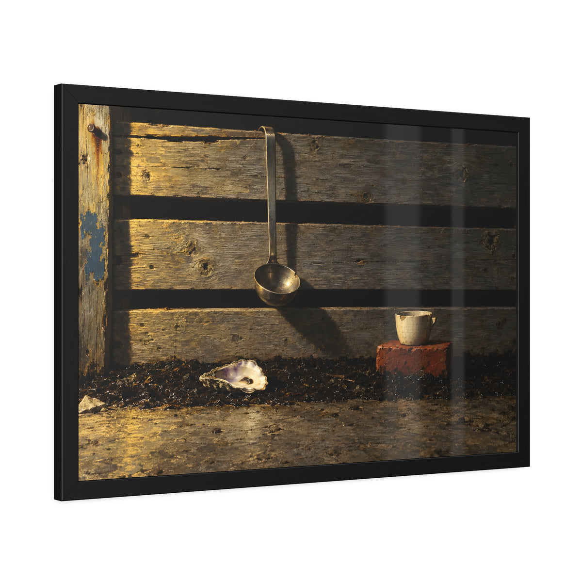 "The Oyster Clear": A Garabaggio Framed Print