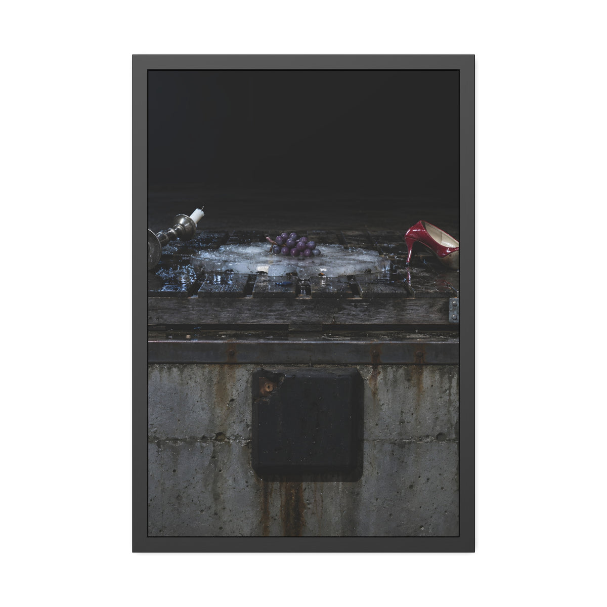 "The Last Pane": A Garabaggio Framed Print