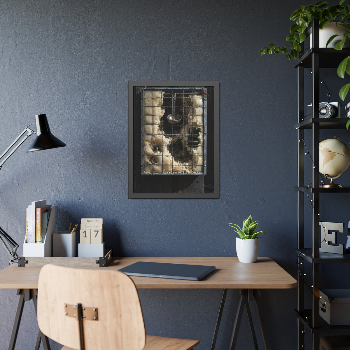 "The Brass Knob": A Garabaggio Framed Print