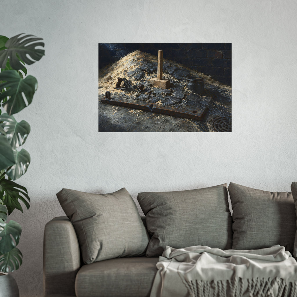 "The Crust Breaking": A Garabaggio Fine Art Print
