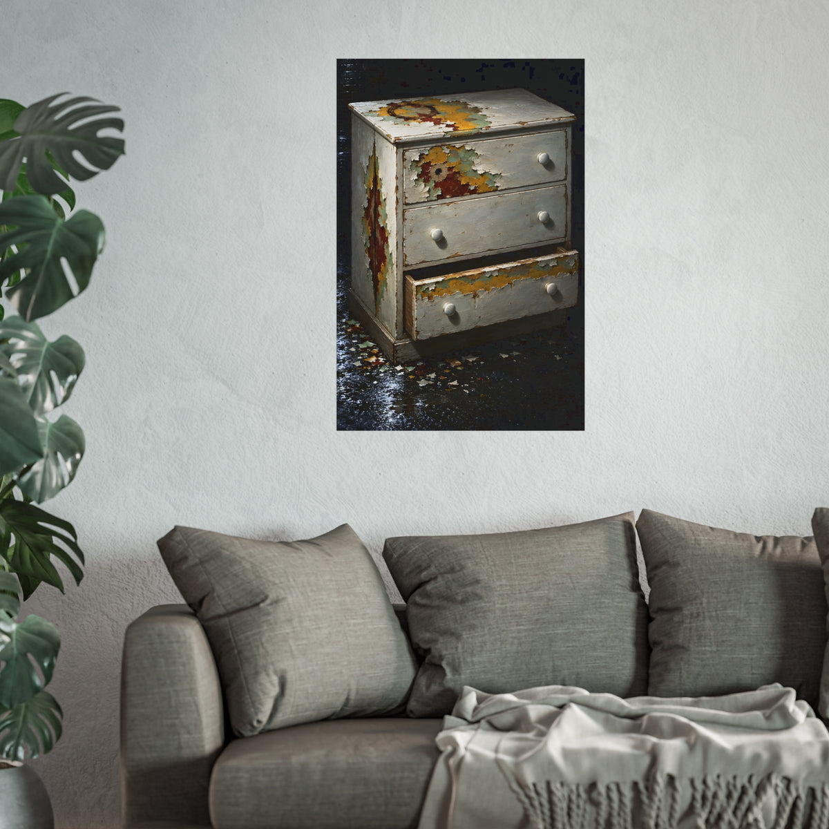 "The Mint Laid Open": A Garabaggio Fine Art Print