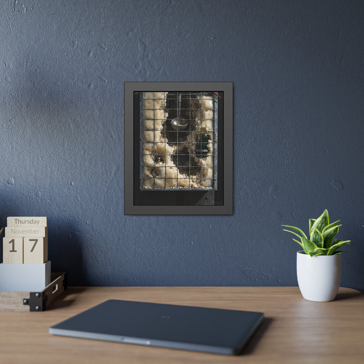 "The Brass Knob": A Garabaggio Framed Print