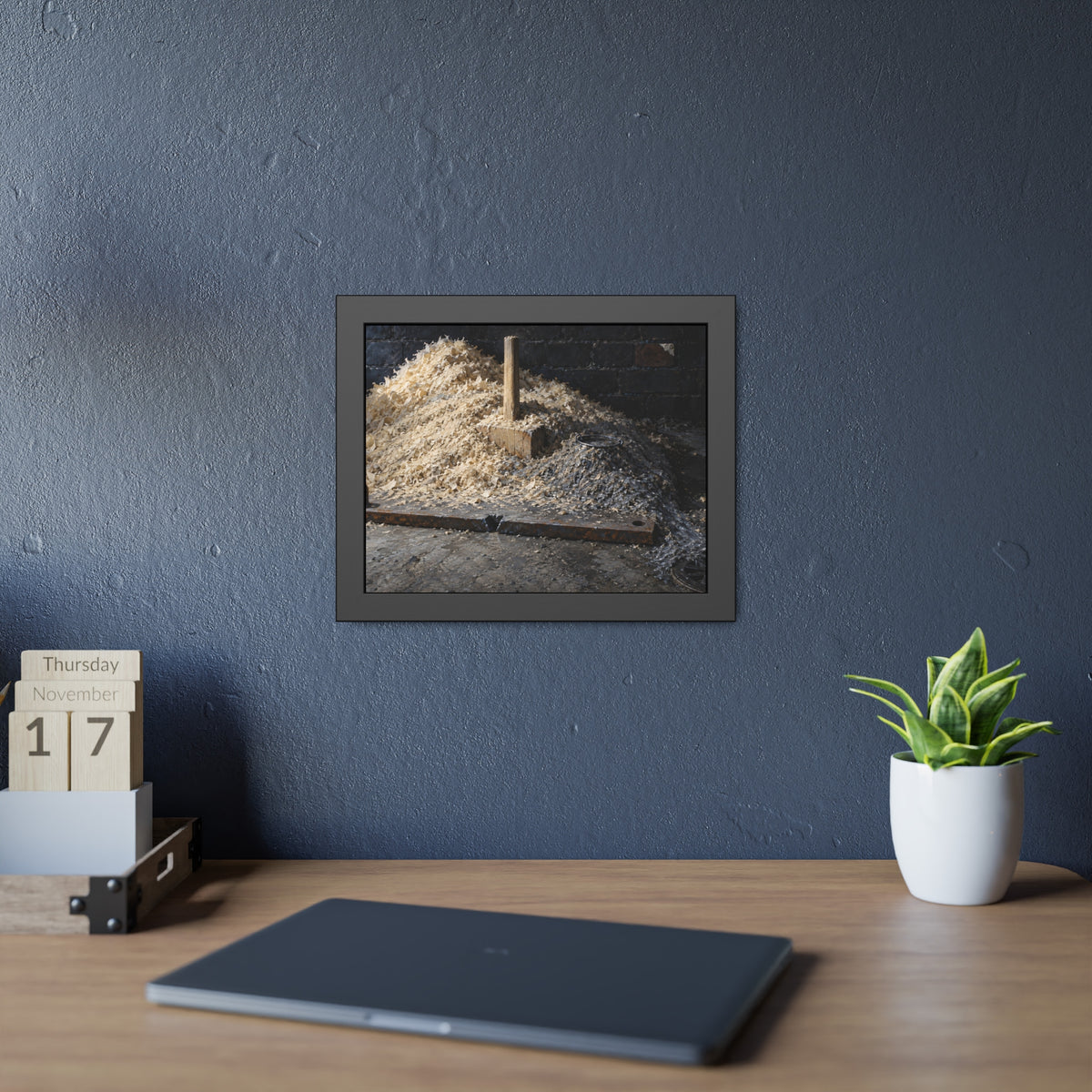 "The First Wash and the Rim": A Garabaggio Framed Print