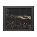 "The Keys on the Rail": A Garabaggio Framed Print