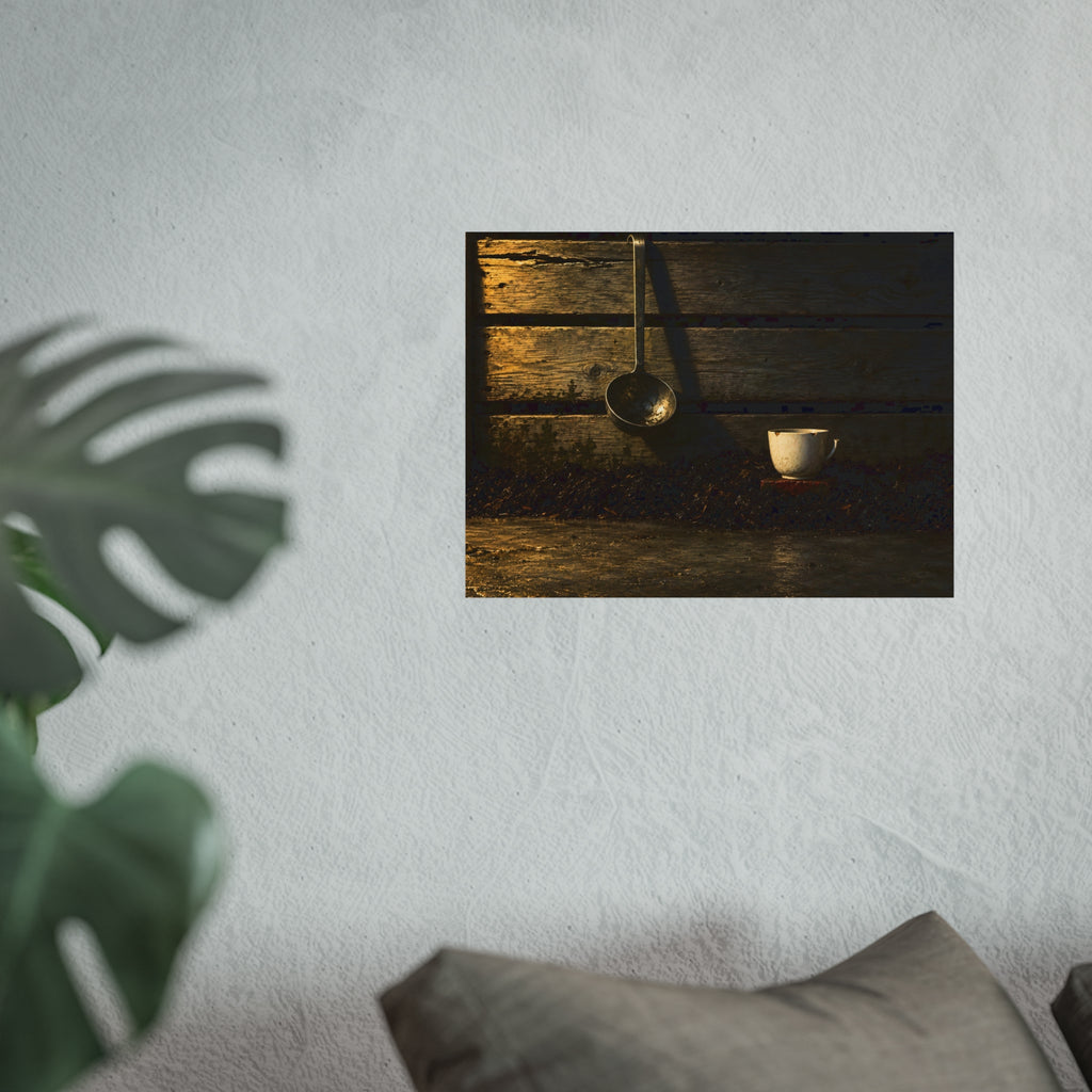 "The Cup on the Half Brick": A Garabaggio Fine Art Print